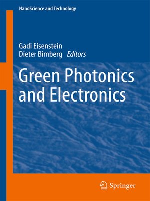 cover image of Green Photonics and Electronics